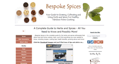 Desktop Screenshot of bespokespices.com